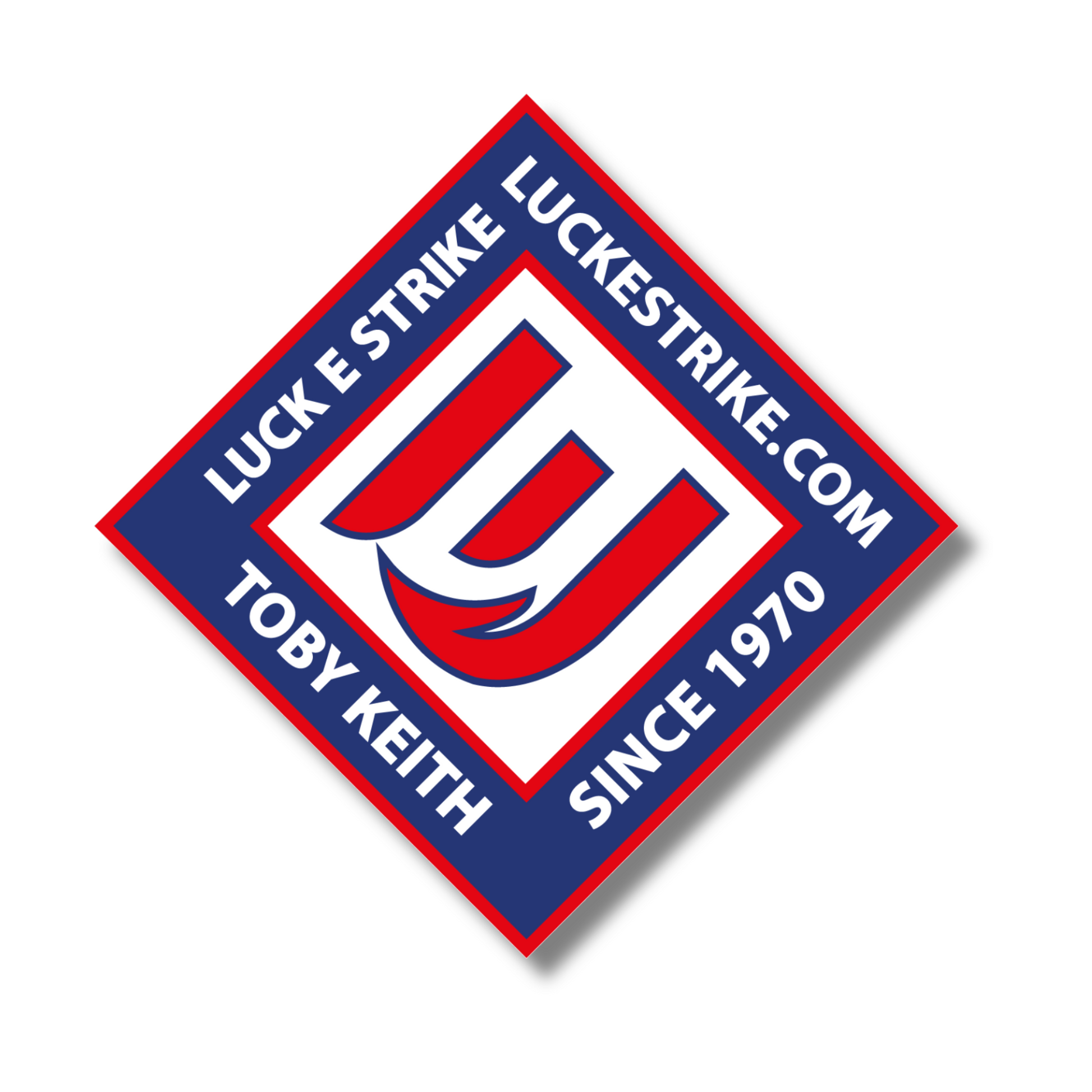 4x4 Diamond TK Edition Logo Sticker – Luck E Strike