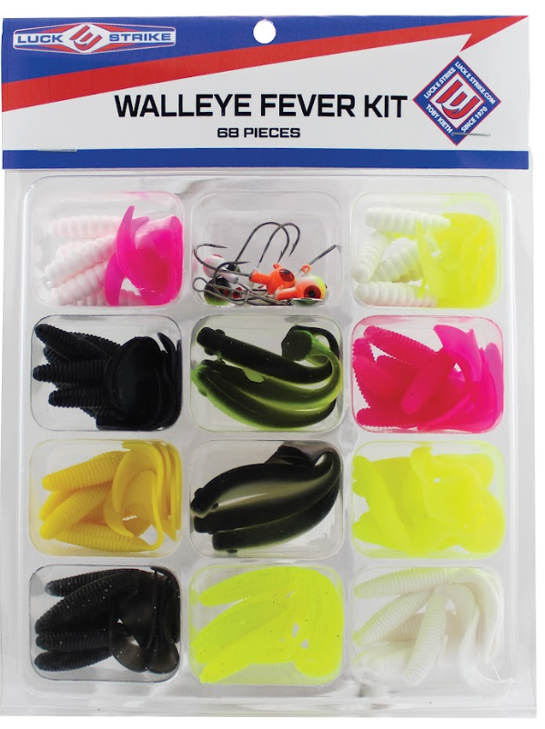 Walleye Fever Kit, 68 piece