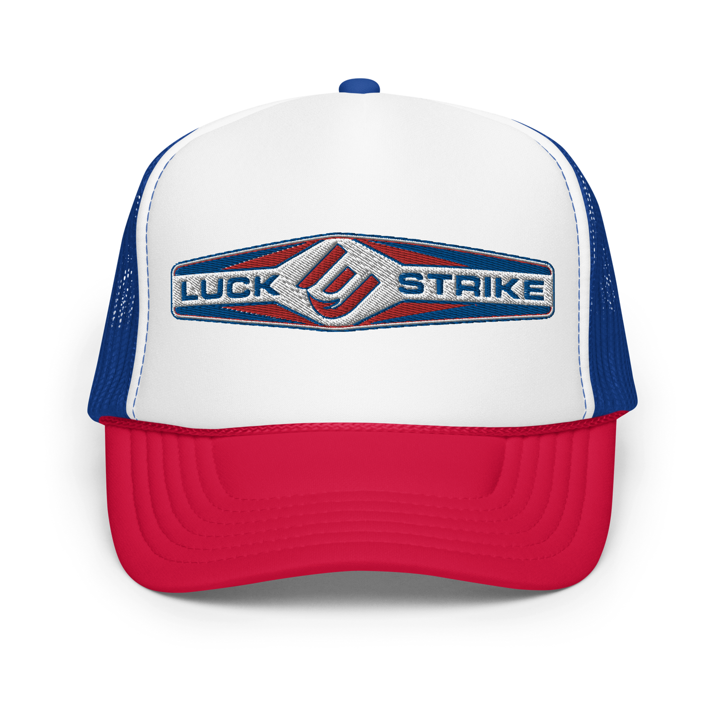 LUCK E STRIKE Foam trucker hat