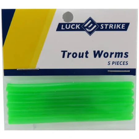 LUCK-E-STRIKE 47 PIECE FLOATING WORM KIT - 7 FLOATING WORM KIT - BASS  FISHING for sale online