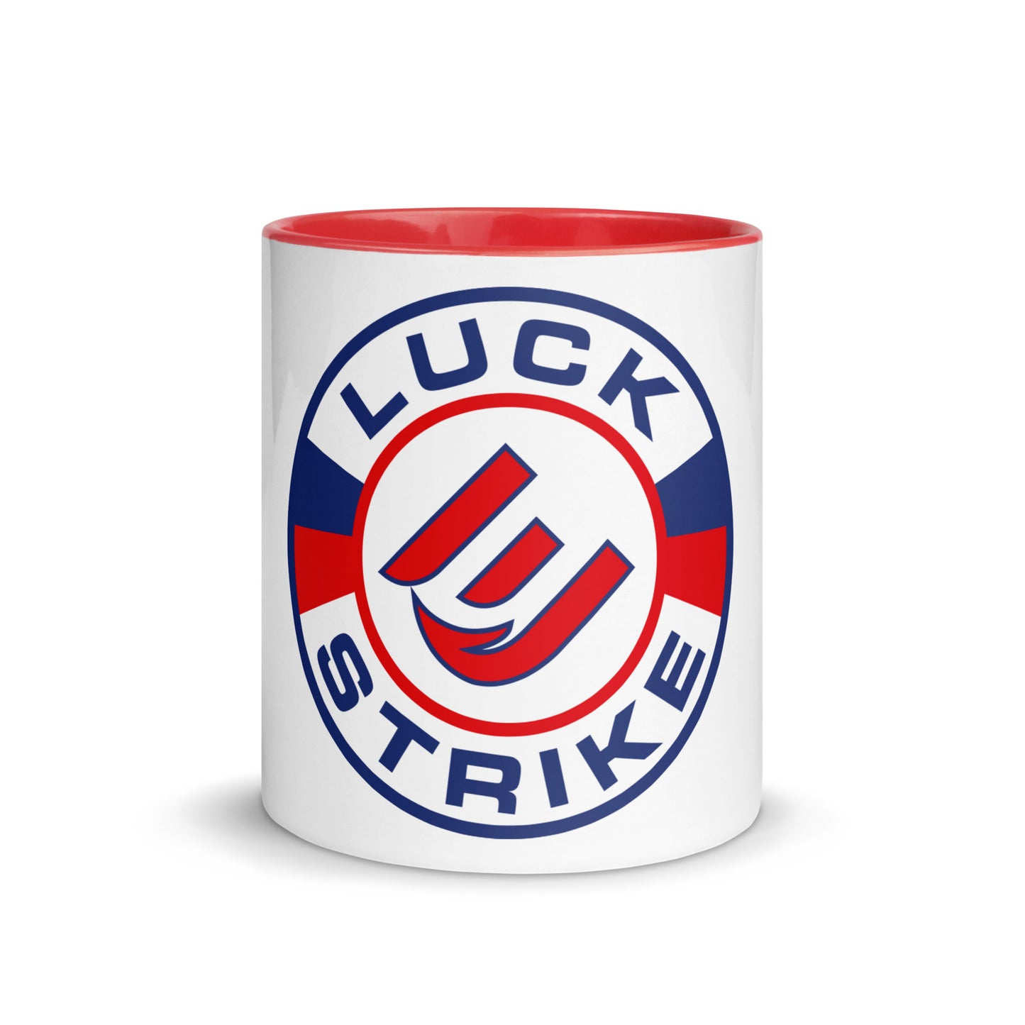 LUCK E STRIKE LOGO Mug with Color Inside